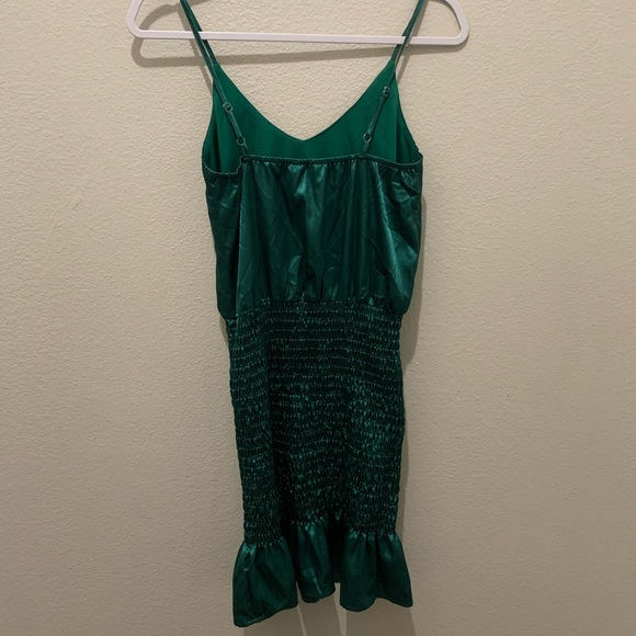 BEE FREE Satin Mini Dress - Picture 4 of 8